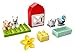 LEGO DUPLO Town Farm Animal Care 10949 Toy for Toddlers, Girls and Boys 2 Plus Years Old with Duck, Pig, Sheep & Cat Figures, Early Development Toys
