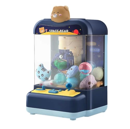 Mini Maquininha de Pegar Bichinho Ursinho de Pelúcia, Garra Infantil, Grua, Máquina de Jogos de Arca