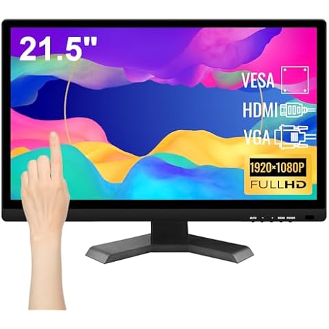 Pisichen 21.5 Inch Full HD Touchscreen Monitor Cover