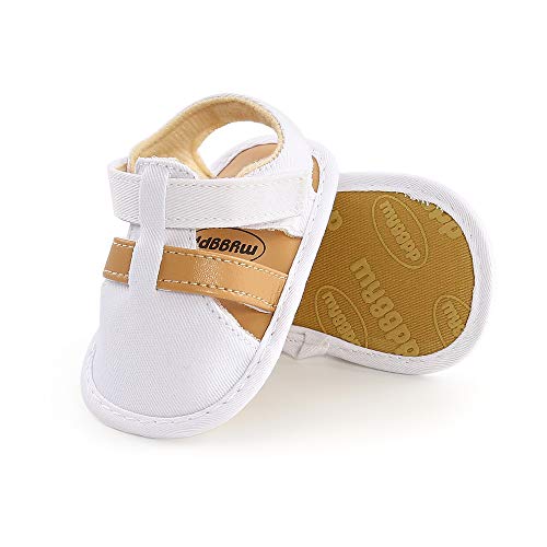 Baby Boys Girls Sandals Soft Sole Closed Toe Summer Shoes Baby Flat Shoes Beach Shoes First Walkers