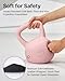 YOTTOY Soft Kettlebell,Kettlebell Anti-Slip Grip Weight for Home Workouts, Kettlebells Set Strength and Safety Guaranteed (Pink, 6 LB)