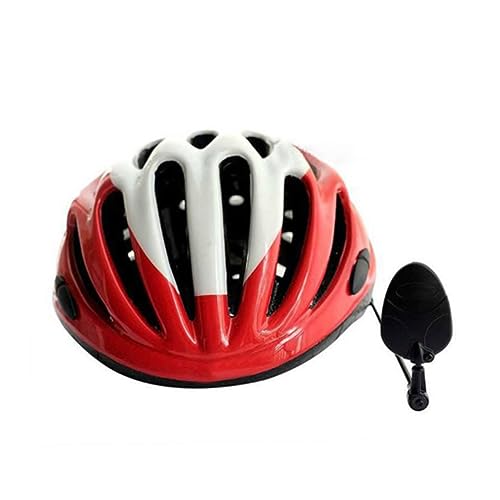 GALPADA Bike Helmet Rear View Mirror Adjustable Rotatable Safety Mirror for Cycling Lightweight Design for Clear Vision Easy Attachment to Any Helmet