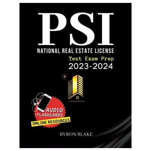 Psi National Real Estate License Exam Prep: Pass Your Exam the First Time and without Stress! 10 Tips + 7 Practice Tests for Brokers and Salespeople You Absolutely Must Know (Included audio)