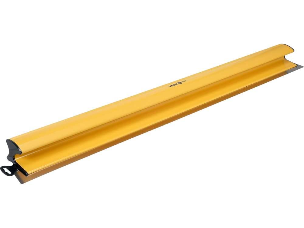 Vorel - Coltello da pannello in acciaio inox da 0,3 mm, larghezza lama 1200 mm, manico a Z extra leggero per intonacare pareti e soffitti, spatola larga per intonaco