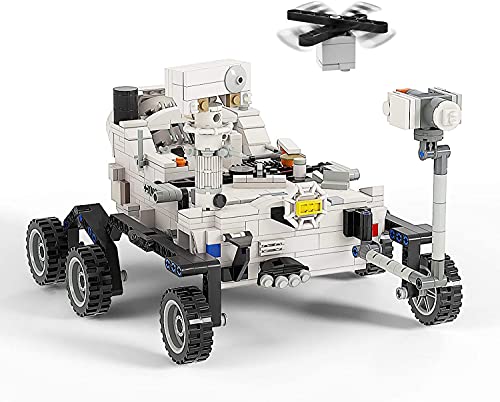 NASA Mars Rover Perseverance Building Bricks, Mars Exploration Rovers Building Kit Sets, Space Science Building Block Toys Model Gift for Kids and Adults(672 Pieces)