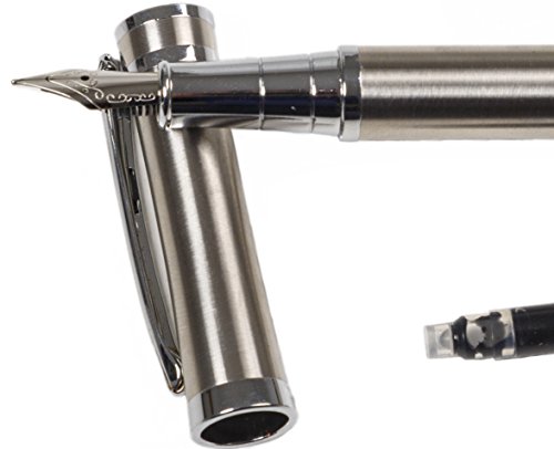 STYGHY Fountain Pen Ink cartridges Gift Set/Calligraphy Water Fountain Pen/Iridium fine Nib/Signature/Refillable Converter/Pluma estilografica