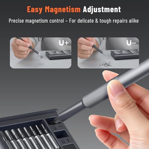KATERK 42-in-1 Mini Screwdriver Set - Precision Small Magnetic Screwdriver Set Repair Tool Kit for Phone - image 9