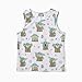 Disney Star Wars Baby Yoda 2 Pack Boys' Tank Top Shirts and Graphic T-Shirts Toddler Boys Short T-Shirt Kids Sleeveless Shirt Summer Athletic Shirts Children Muscle Shirt Dark Green 8-9 Years