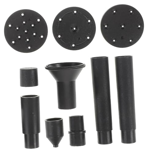 KAILIKETIY 10個 太陽エネルギー駆動種ノズル付き噴水パーツ 小型ソーラー噴水ポンプ用 屋外ガーデン池 バードバス対応 簡単設置可能な多機能