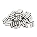 Baomain 75pcs Copper Metal Uninsulated Wire Ferrule Cable Crimp Terminals Butt Connector 10-12 AWG (4.0-6.0 mm2) / 14-16 AWG (1.5-2.5 mm2) / 18-22 AWG (0.5-1.0 mm2),Each Size 25 PCS