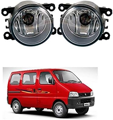Caro Manic Car Fog Lamp Lights Compatible with Eeco Car Fog Lamp for Eeco (Set of 2)