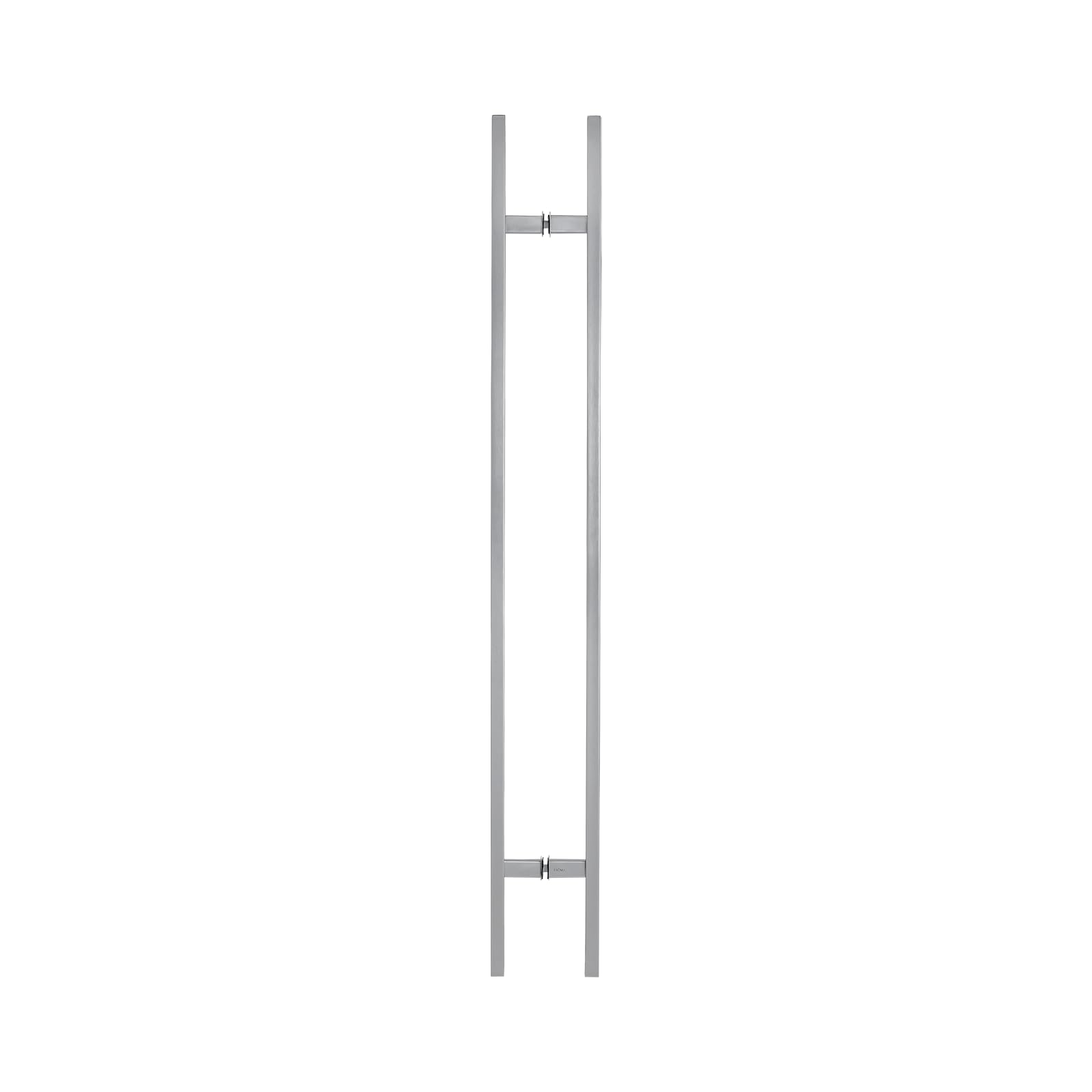 Moderne poignée de porte rosace carré acier inoxydable poignée de pour