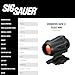 SIG SAUER ROMEO5 GEN II 1x20mm Compact Durable IPX-7 Waterproof Gun Shooting Sight, Parallax-Free Optical Design, 12 Illumination Settings - Red Dot Sight