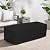 Covers & all Outdoor Rectangular Fire Pit Cover, Rectangle Heavy Duty18 Oz Waterproof UV & Weather Resistant, for Patio Lawn Garden Outside, Air Vents & Drawstrings (48"L x 20"W x 18"H, Black)