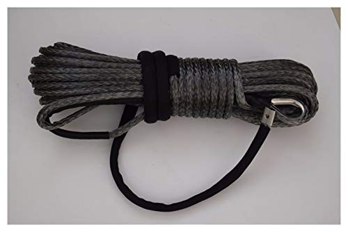 Cuerda de remolque sintética de 10mm que sustituye el cable de acero sin añadir peso
