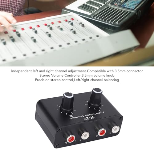 Controlador de volumen audio 3.5mm Yunseity miniatura 5