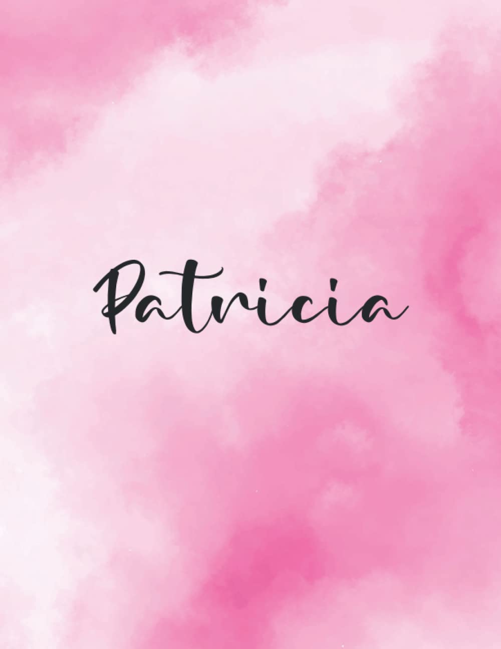 Patricia: Journal Notebook Gray for Writing and Drawing, Blank | Calligraphy Dot Grid Journals | 8.5 x 11 inch - V.935