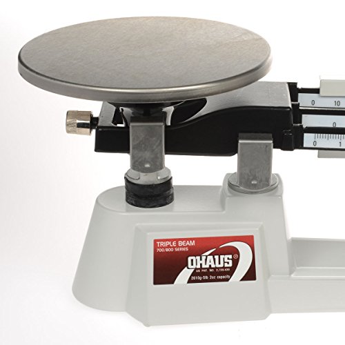 Image of Inc. U42006 Triple Beam Mechanical OHAUS with Tare- Flat Plate
