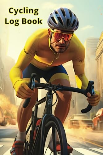 Cycling Log Book: Adults Cycling Log Book to Record all