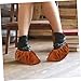 Toddmomy 2pairs Shoe Covers for Home Floor Non-Slip Washable Bowling Booties Shoe Protector Sports Bowling Equipment