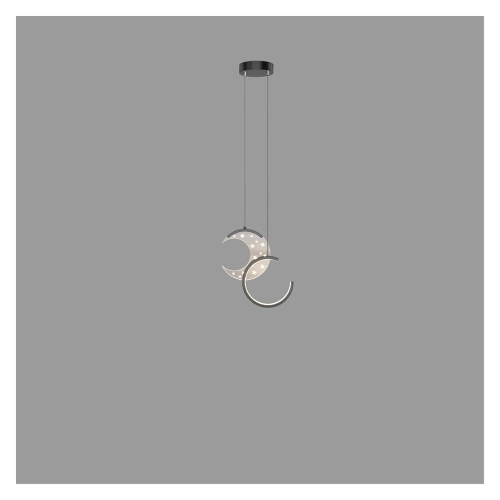 Petit lustre de chevet pour libérer l'espace de votre table de nuit