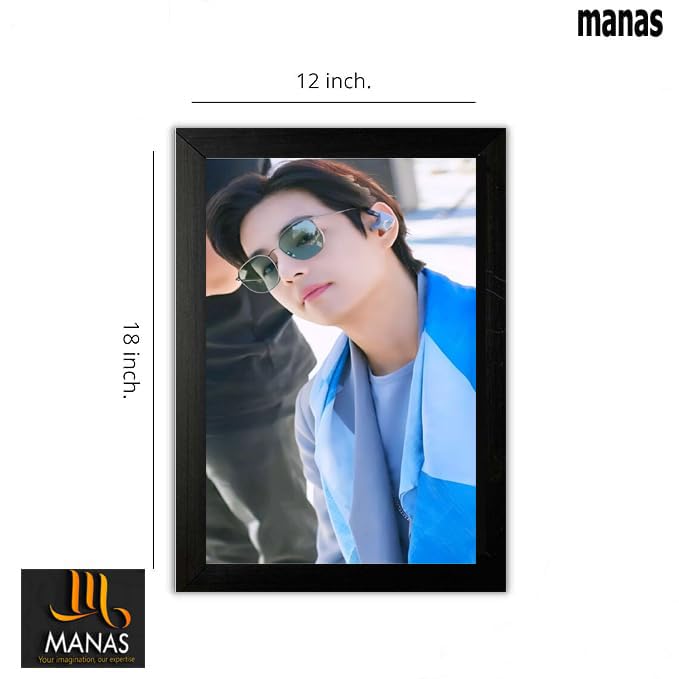 Buy BTS V (Kim Taehyung) Photo Frame For BTS Fans/Room Decor