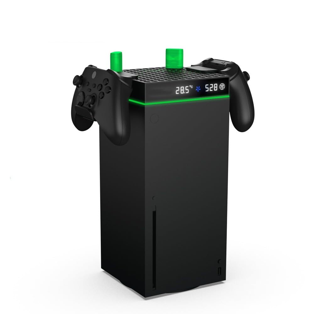 Ventola di raffreddamento superiore per Xbox SeriesX/S con gancio per controller