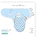 3 Pack Baby Swaddle 0-3 Months - Infant Adjustable Newborn Swaddles Blanket Baby Girl Boy, Swaddling Wrap Blanket Sleep Sack for Newborn-Blue