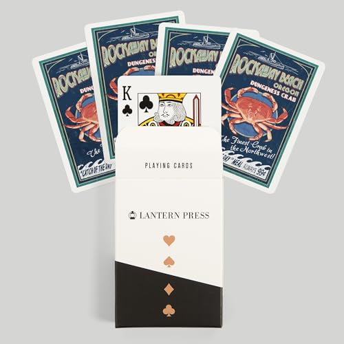Baraja Poker Rockaway Beach Oregon Cangrejo Dungeness miniatura 6