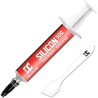 CoolerCube Thermal Paste, 3g CPU Thermal Compound Paste, Heatsink Paste for All Coolers, CPU, GPU, IC Processor, Carbon Based High Performance, Thermal Interface Material