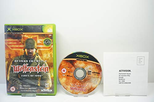 Return to Castle Wolfenstein Xbox jeu import anglais pour console retro