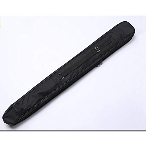 XIALIS Einlagige Schwerttasche Aus Segeltuch - Wasserdicht Zur Aufbewahrung der Schulter Mit Tragegurt - Schwarz