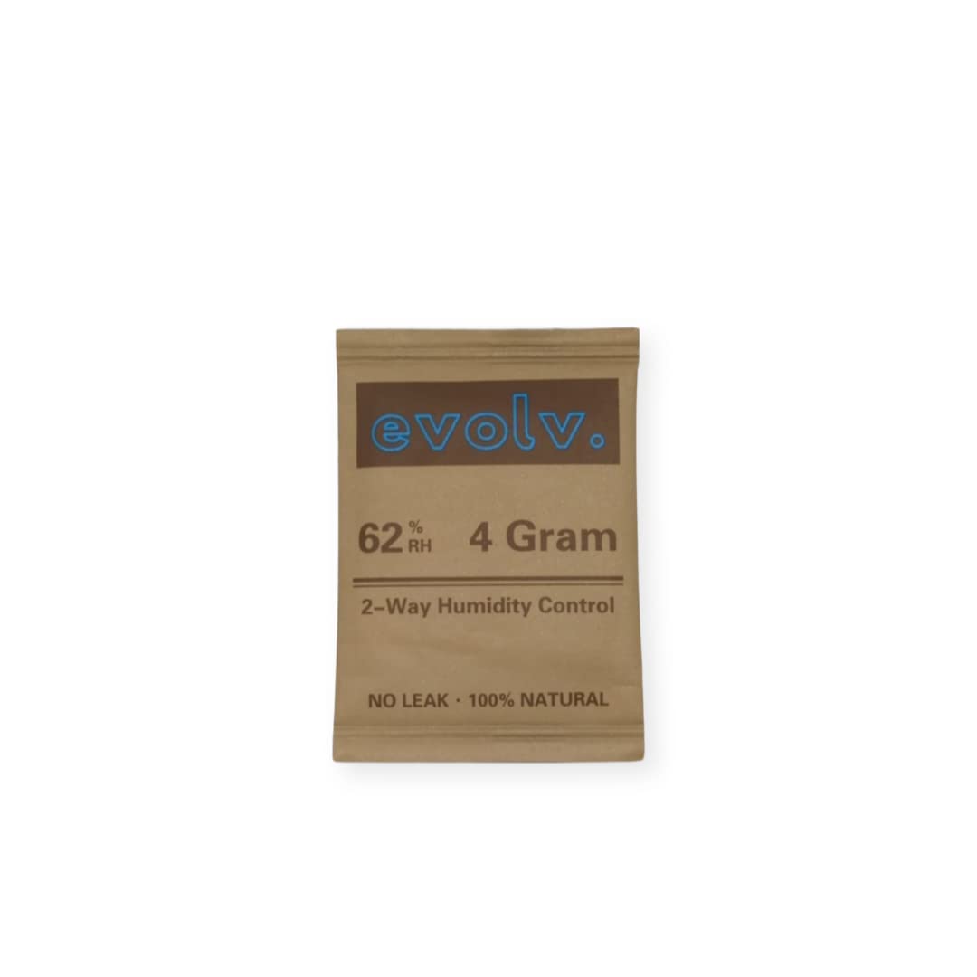62% RH Humidor Packets | Size: 4g | 2 Way Humidity Control | Individually Packaged | 10 Pack
