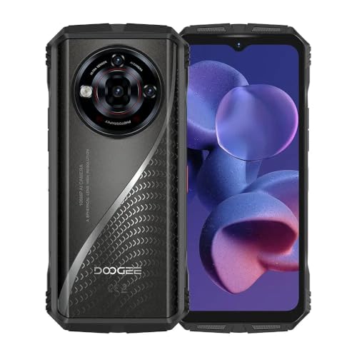 DOOGEE S118 Pro 5G, 6,6″ FHD+ 120 Hz Display, 24GB RAM + 512GB (bis 2TB), 10800 mAh Akku mit 33 W, 108 MP + 20 MP + 8 MP AI-Kamera, 32 MP Frontkamera, NFC, Dual-SIM, 2 Jahre Garantie, Mond-Silber
