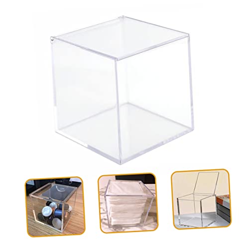Boîte capsules de café en acrylique transparent avec couvercle