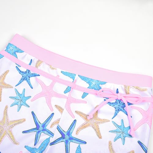 Image of JerrisApparel Little Girls' Summer Two Piece Boyshort Tankini Kids Swimsuit