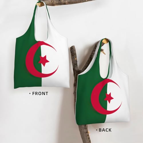 Sac Algérie en toile noire résistant pour transporter vos affaires - 3
