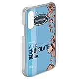 anve Galaxy S23+ 対応 ケース スマホケース ハードケース 傷防止 スリム コンパクト 薄型 チョコレート おしゃれギャラクシー エストゥエンティスリープラス用 ドコモ S23+ (D.) best_hard0008-q0040