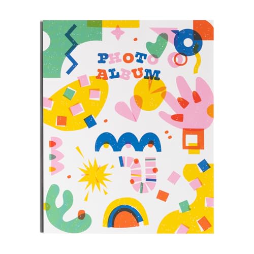 Album fotos 13x20 Playground   Photo Album con 48 bolsillos | Albumes para fotos con Tapa blanda │ 2 foto por pág.