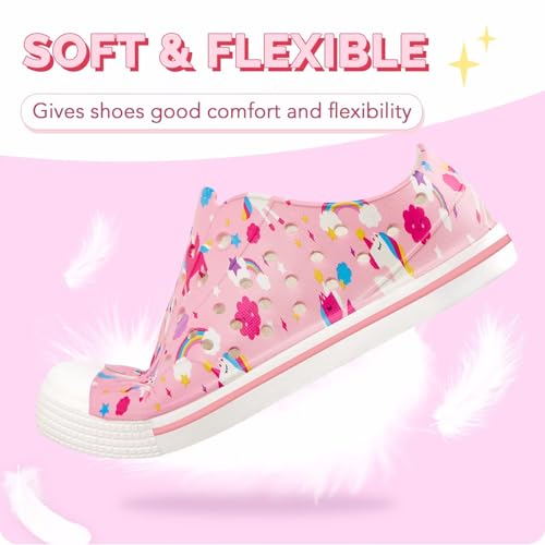 Image of EUXTERPA Toddler Water Shoes Boys Girls Summer Shoes | Kids Sandals Boys Girls Lightweight Slip On Shoes Children Breathable Quick Dry Pool Beach Sneakers
