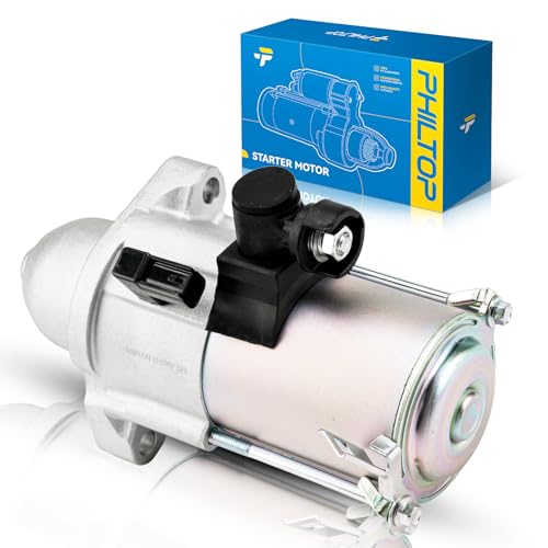 Image of PHILTOP NEW 10915N Automotive Starter Compatible with Honda, 2013 2014 2015 2016 2017 Accord 2.4L, 1.6KW 9Teeth CW 10915N Starter Motor
