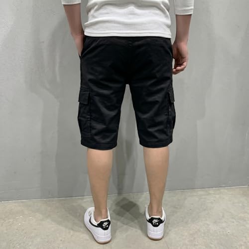 Image of Lymio Men Shorts | Men's Cargo Shorts | Regular Fit Casual Wear Short Pant for Men | Multi-Pocket Lightweight Cotton | Summer & Adventure Ready (SSM-S-05-08)