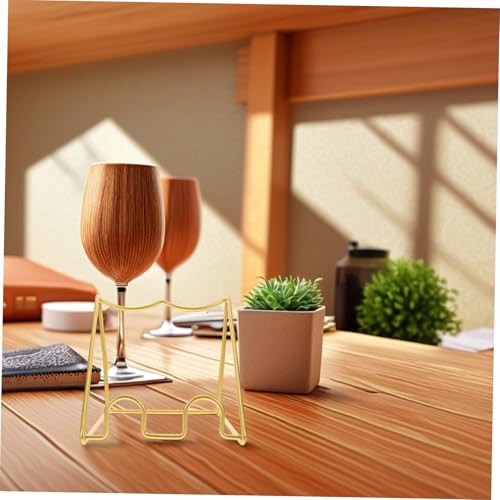 Soporte de botellas de vino de metal para encimera miniatura 7