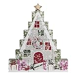 Yankee Candle Adventskalender 2022 Christmas Tree - Adventsbaum Inhalt: Signature Glaskerze, kleine Kerze im Glas, Teelichter, Votivkerzen, diverses Zubehör