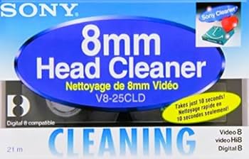 新品未開封 SONY Hi8対応8mmヘッドクリーナー/V8-25CLD Amazon.com : Sony V8-25CLD 8mm / Hi8 / Digital8 Camcorder