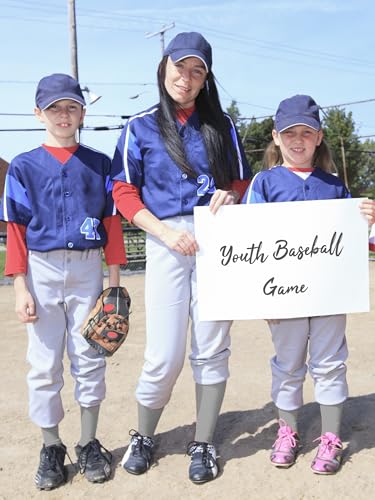 Image of Baseball Socks and Belt Set Cotton Youth Softball Socks for Boys Girls