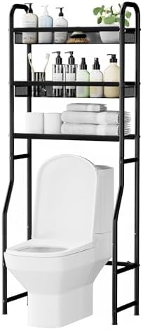 3 Tier Over The Toilet Storage Shelf, B...