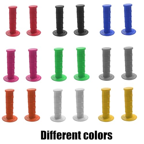 GWH Punho universal para guidão de motocicleta 7/20.3 cm 22 mm Punhos de guidão Dirt Pit Bike para C