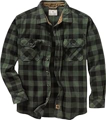 Night Forest Plaid Green