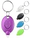 Pawfly 5 Pack LED-Schlüsselanhänger-Tasch... Mini-LED-Schlüsselanhänger Licht 12 Lumen tragbare ultrahelle batteriebetriebene Schlüsselanhänger-Taschenlampe für Outdoor-Camping Wandern und Notbele